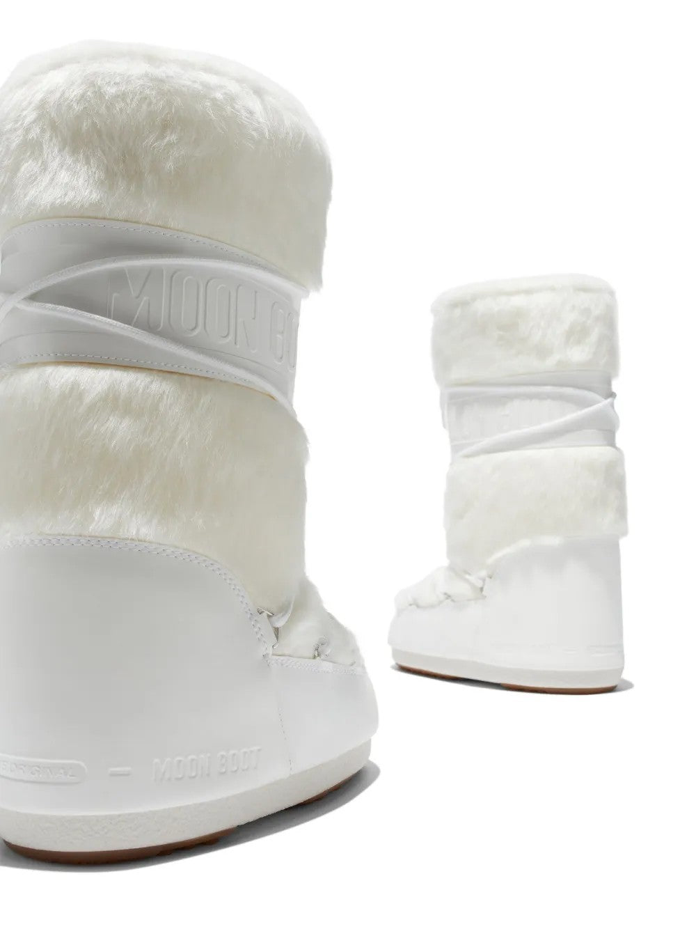 "Moon Boot STIVALI DA NEVE "ICON FAUX" Bianco"