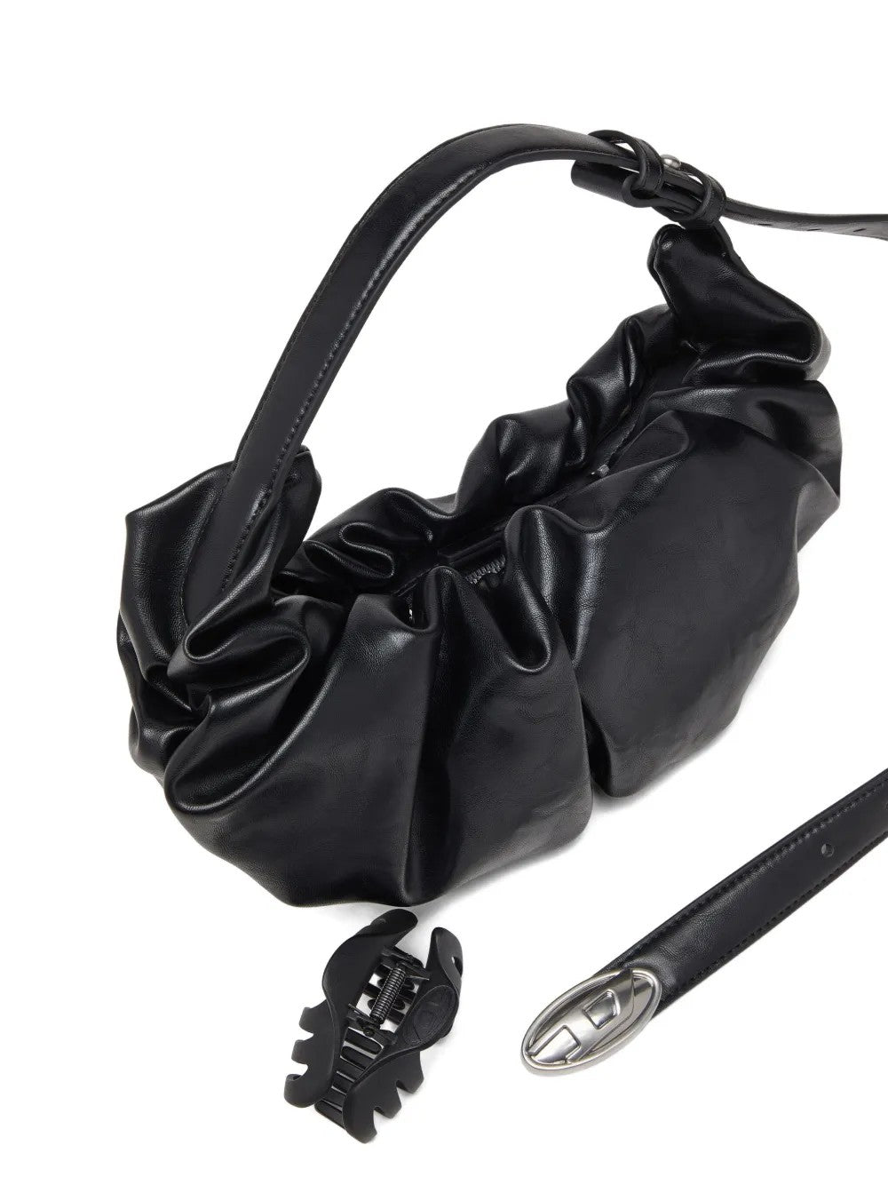 "Diesel BORSA A SPALLA "GRAB-D HOBO S" Nero"
