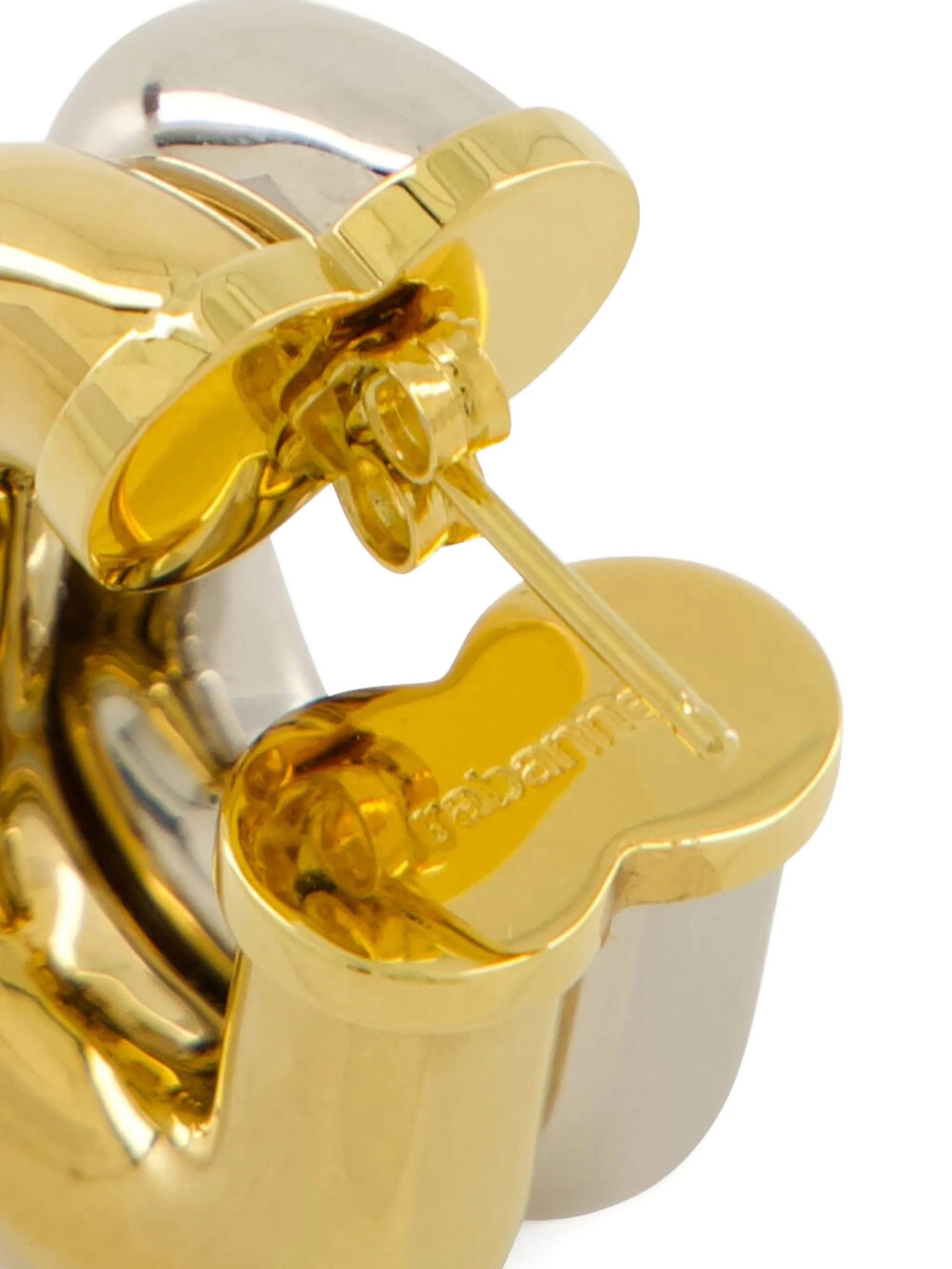Rabanne ORECCHINI A MAGLIE XL Oro