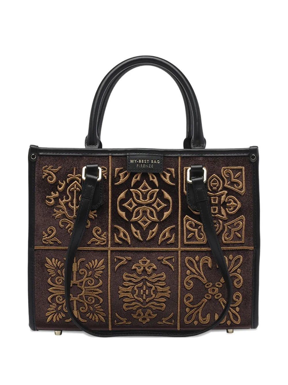 "My Best Bags BORSA A SPALLA "ATENA-LISBONA" Marrone"