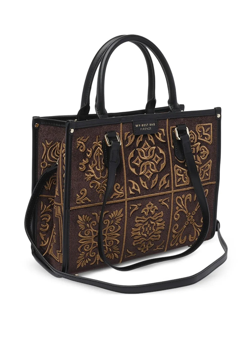 "My Best Bags BORSA A SPALLA "ATENA-LISBONA" Marrone"