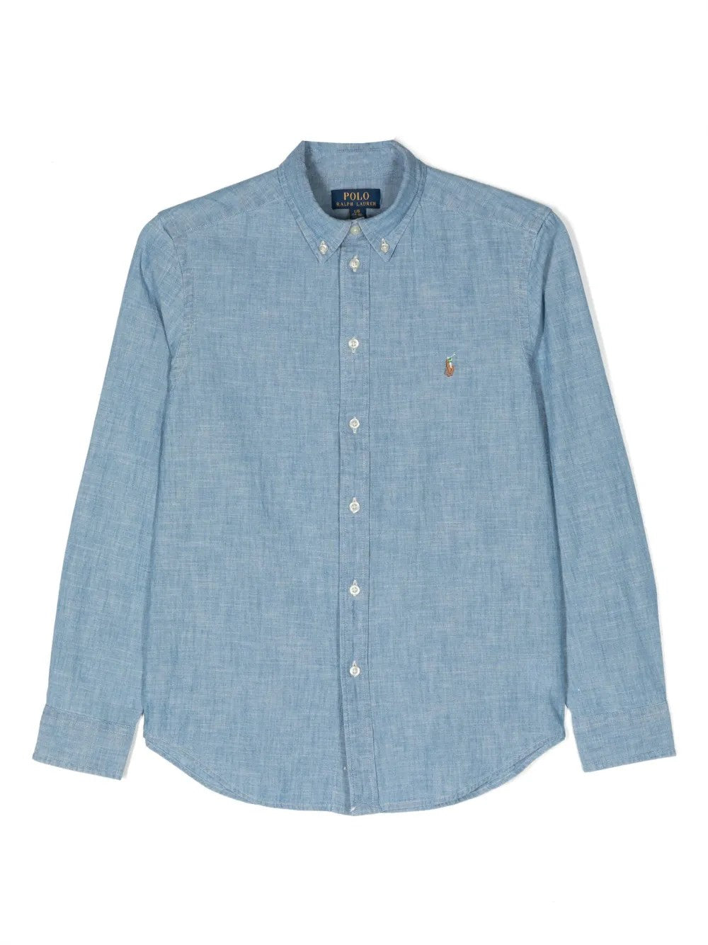 Ralph Lauren CAMICIA CON PONY RICAMATO Blu