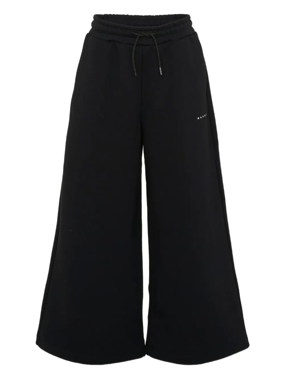 Marni PANTALONE SPORTIVO A GAMBA LARGA Nero