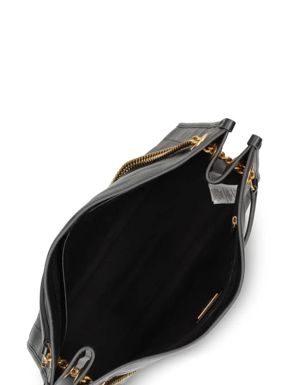 Lauren Ralph Lauren BORSA IN MORBIDA PELLE CON MANICO Nero