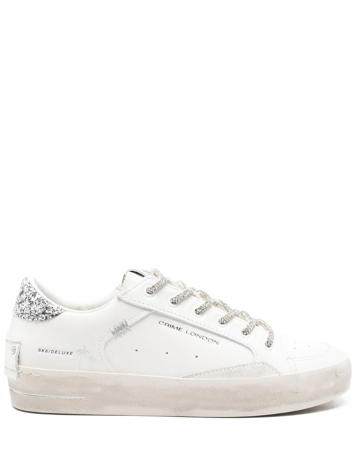 Crime London SNEAKERS CRIME LONDON SK8 DELUXE – 29111PP8B Bianco