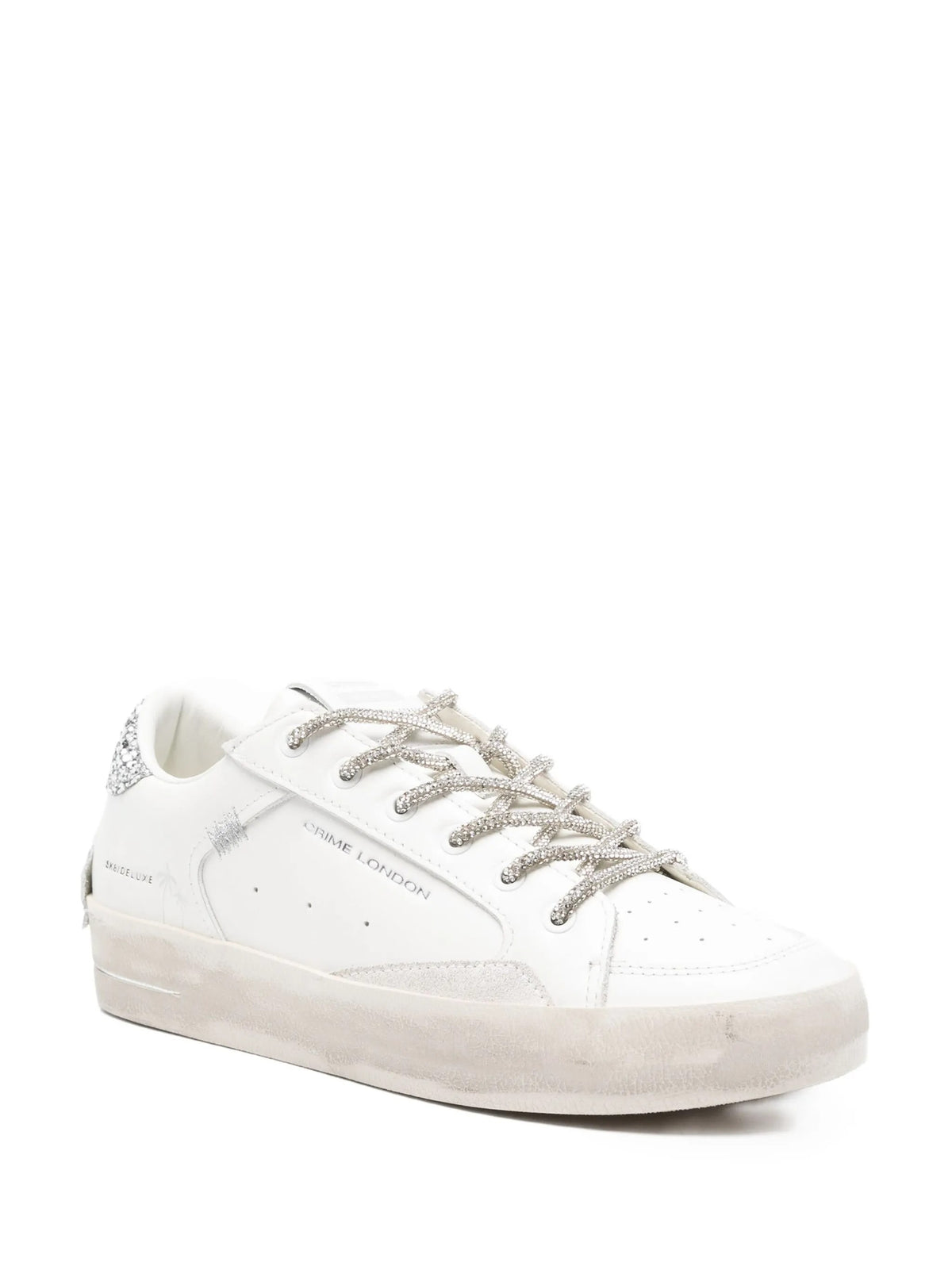 Crime London SNEAKERS CRIME LONDON SK8 DELUXE – 29111PP8B Bianco