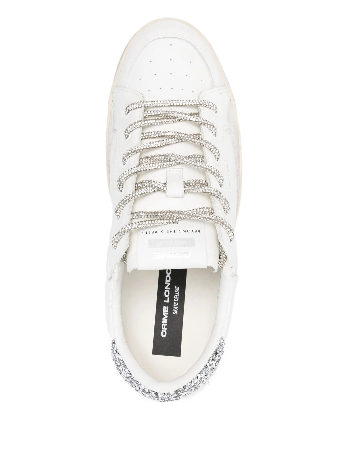 Crime London SNEAKERS CRIME LONDON SK8 DELUXE – 29111PP8B Bianco