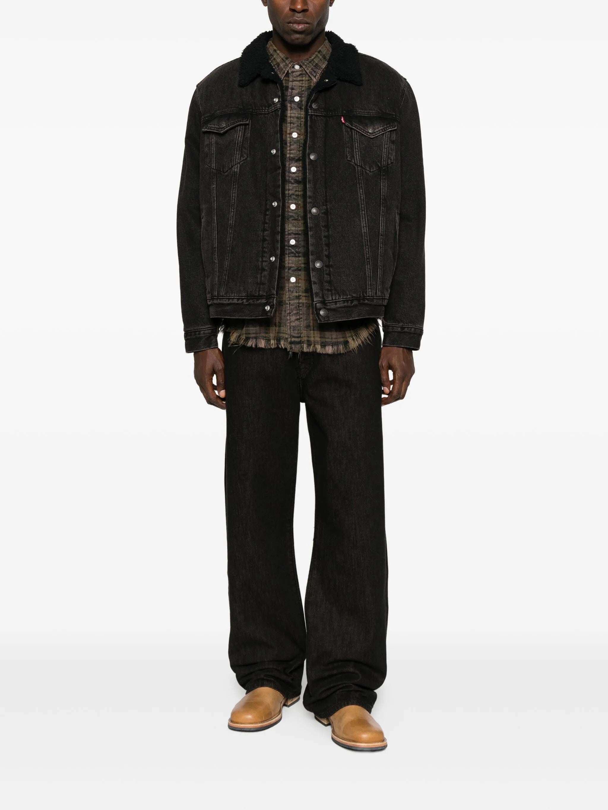 Levi's BOMBER III SHERPA Nero