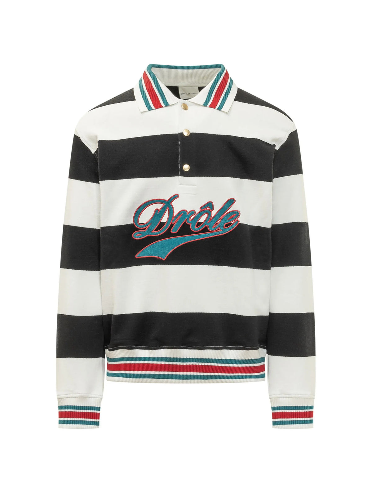 Dròle De Monsieur Polo maniche lunghe da Uomo Dròle de monsieur, colore Bianco Bianco