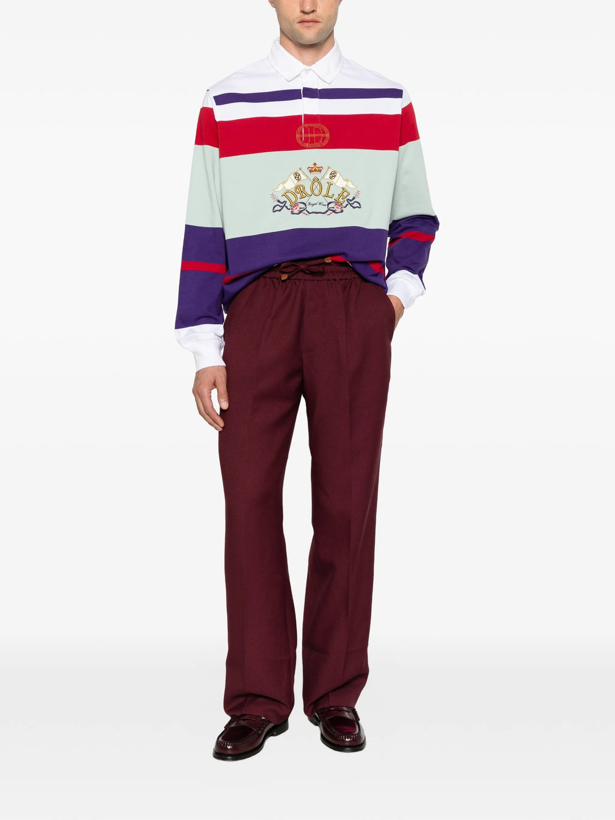 Dròle De Monsieur Pantaloni casual da Uomo Dròle de monsieur, colore Rosso Rosso