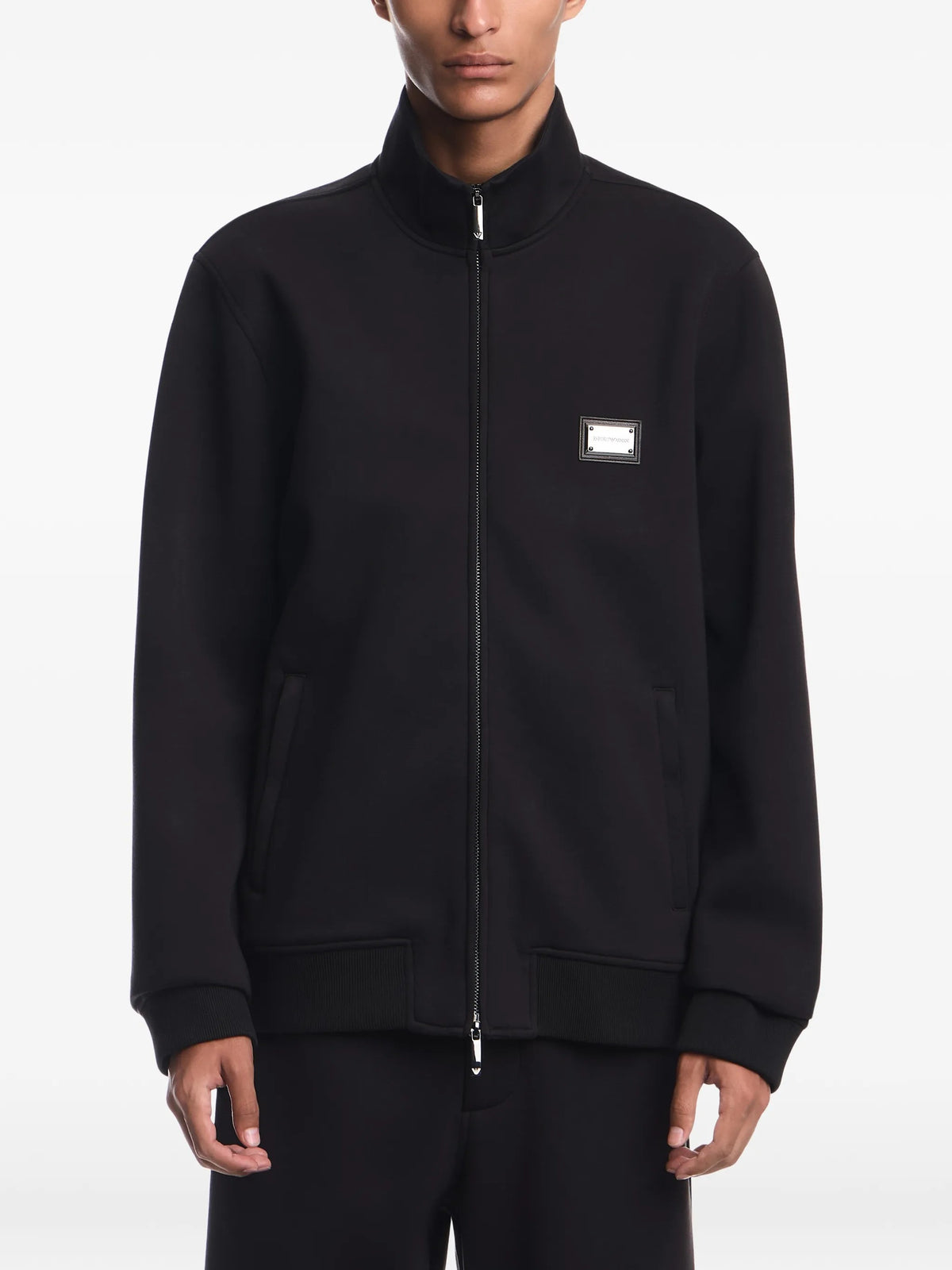 Emporio Armani Felpe con zip da Uomo Emporio armani, colore Nero Nero