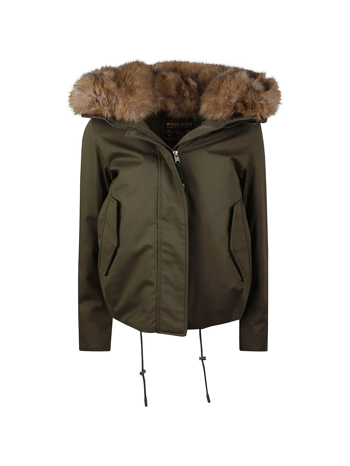 Woolrich Piumini corti da Donna Woolrich, colore Verde Verde