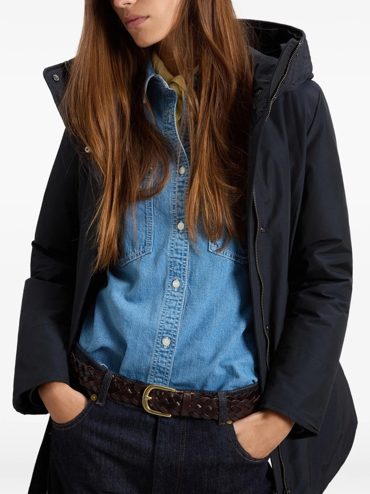 Woolrich Piumini corti da Donna Woolrich, colore Blu Blu