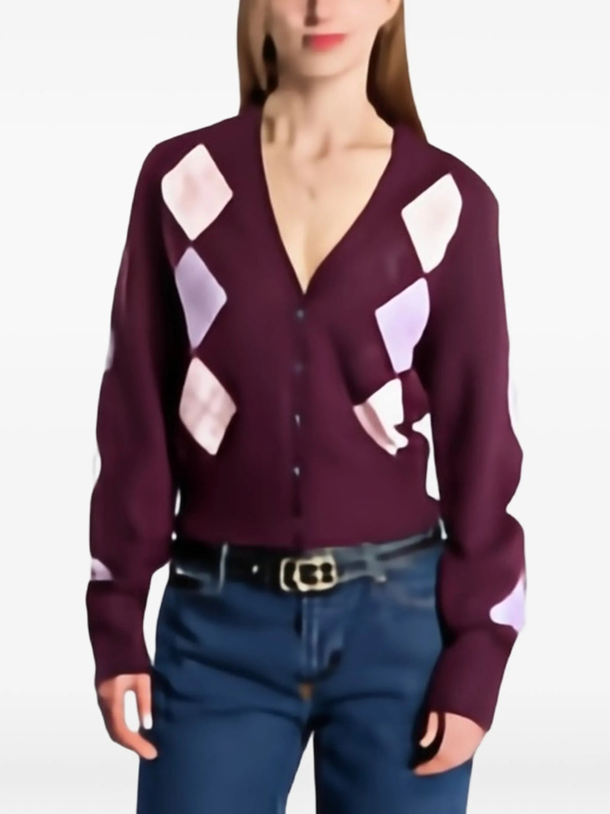 Guess Cardigan e giacche in maglia da Donna Guess, colore Rosso Rosso