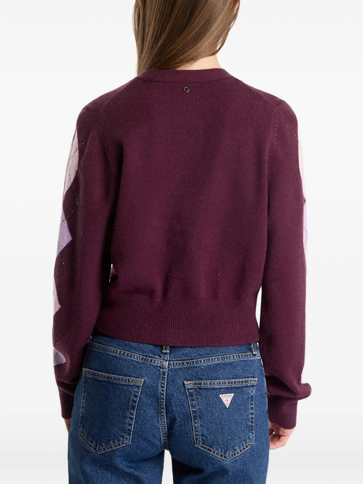 Guess Cardigan e giacche in maglia da Donna Guess, colore Rosso Rosso