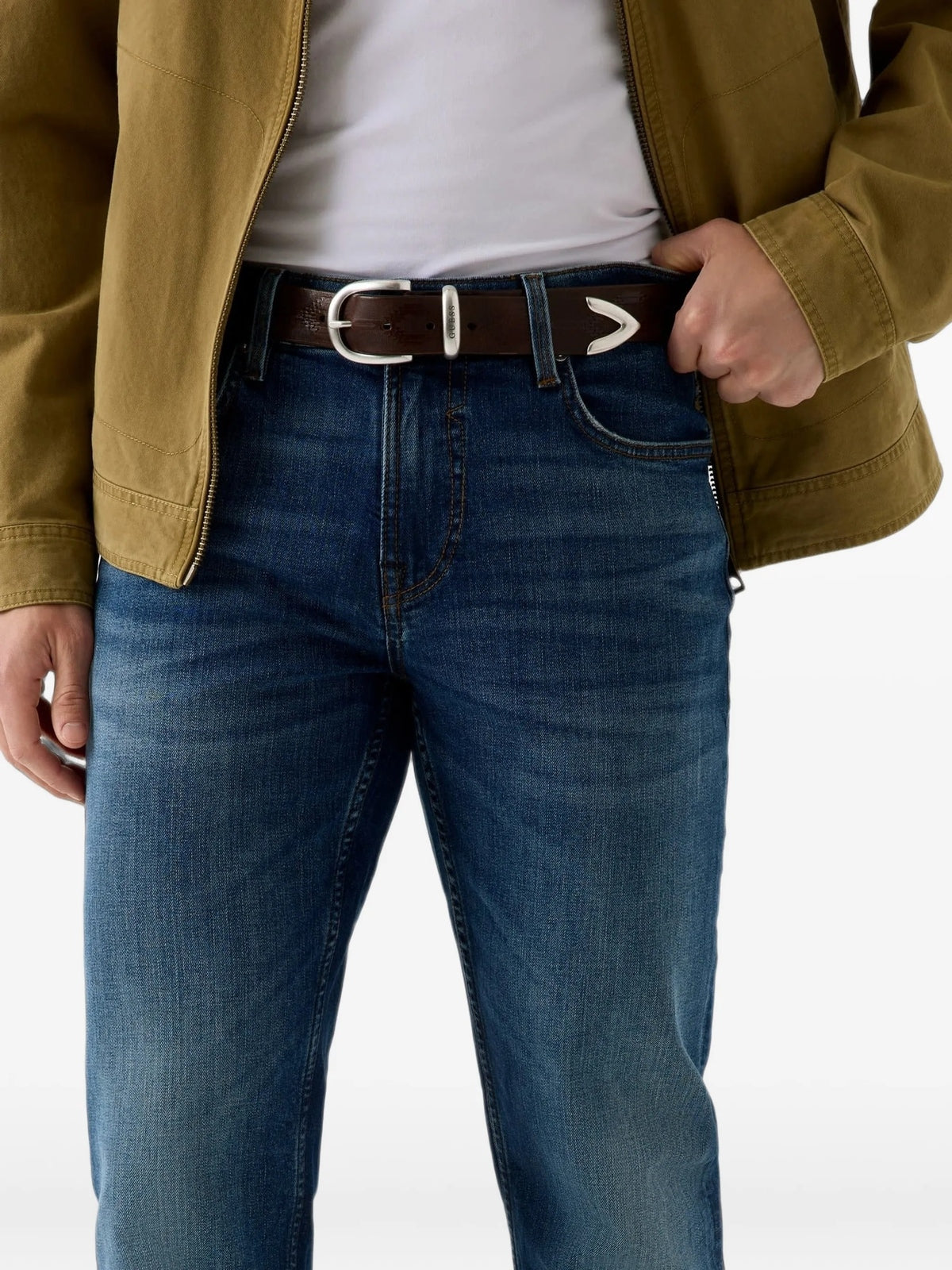 Guess Jeans slim da Uomo Guess, colore Blu Blu