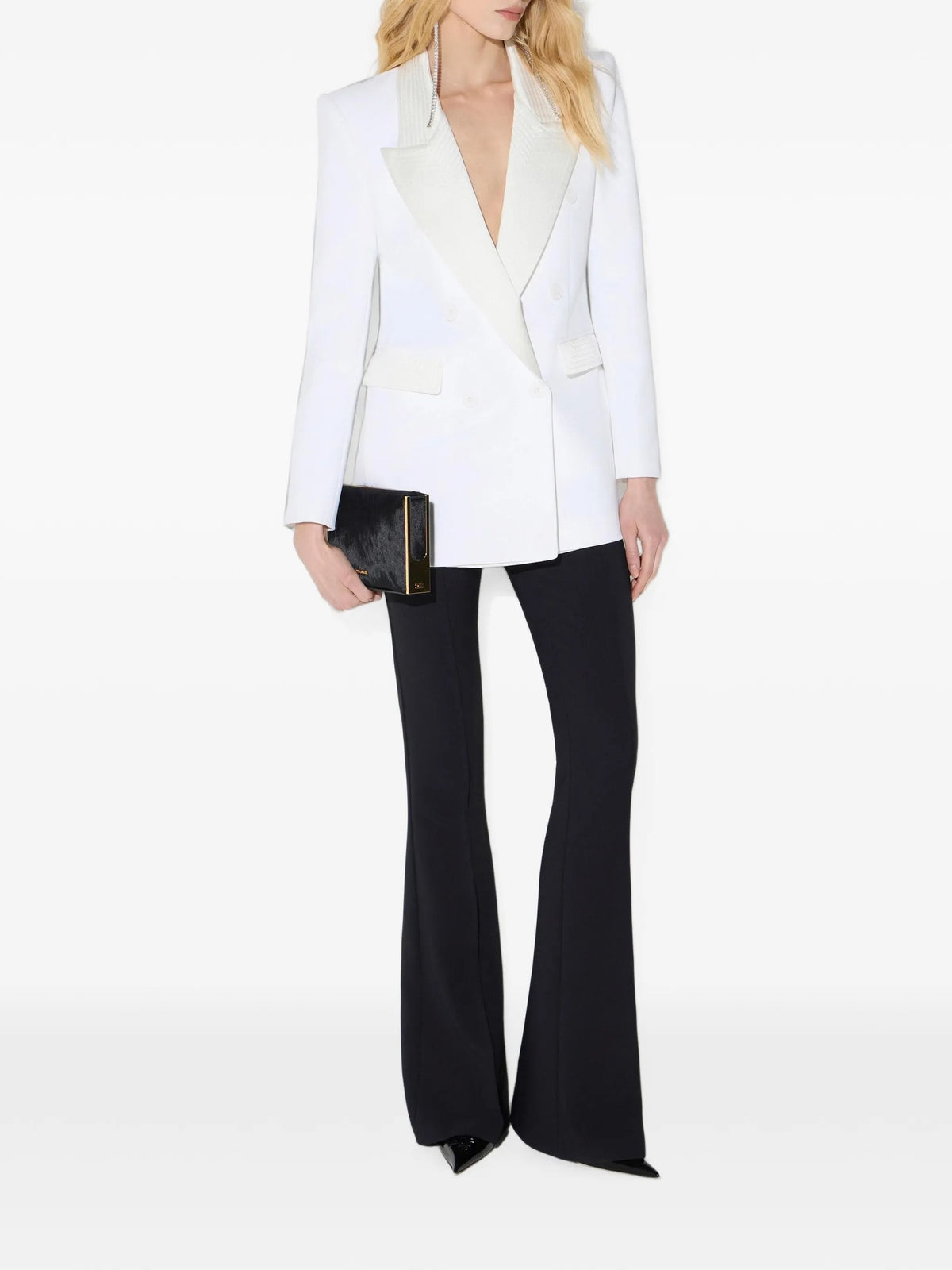 Elisabetta Franchi Giacche eleganti da Donna Elisabetta franchi, colore Bianco Bianco