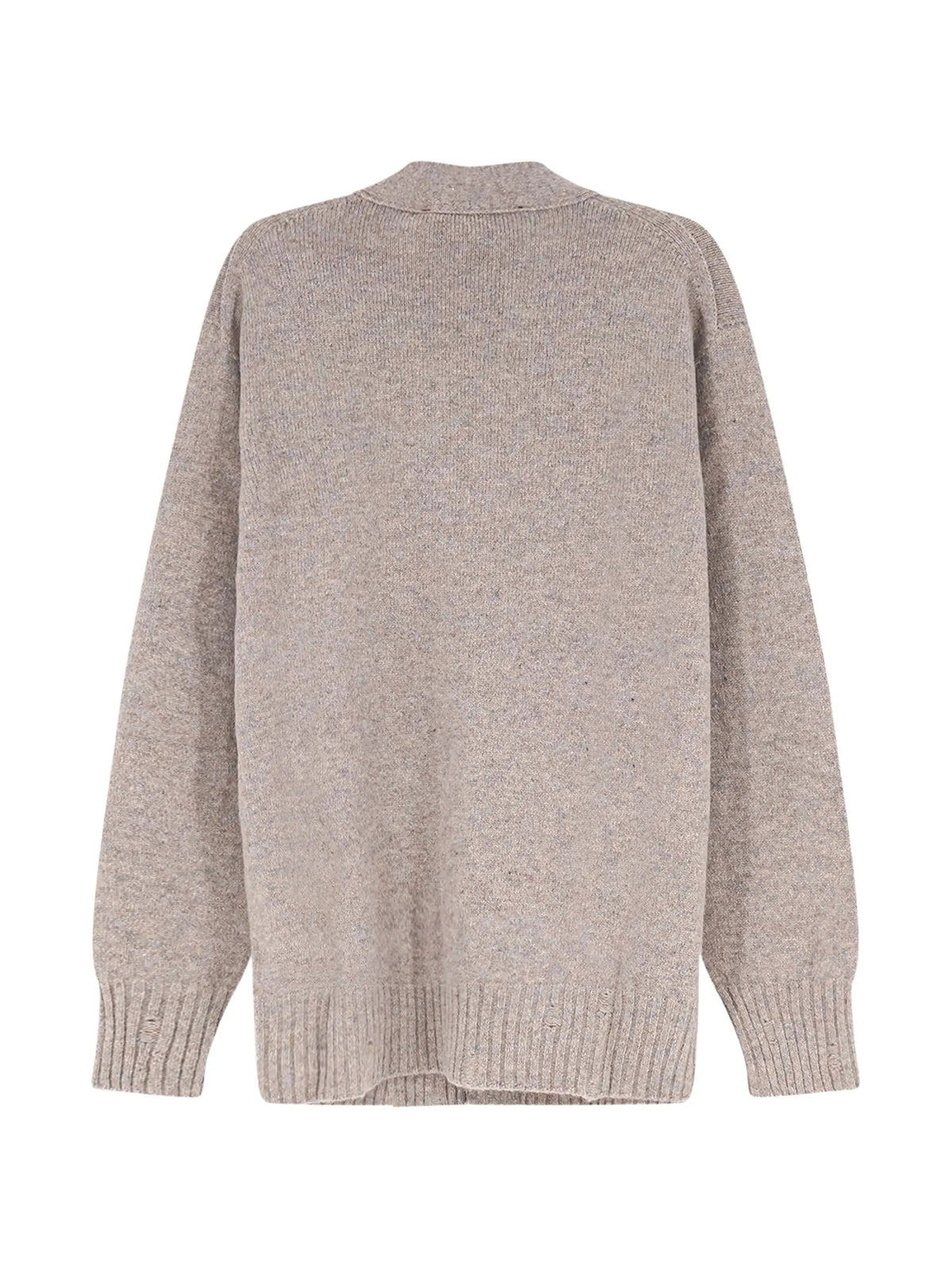 Amaranto Cardigan e giacche in maglia da Uomo Amaranto, colore Grigio Grigio