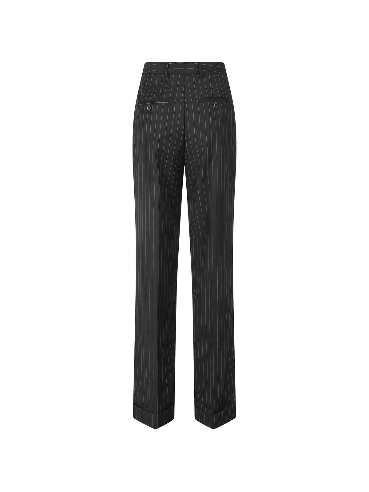 Semi-couture Pantaloni flared da Donna Semi-couture, colore Grigio Grigio