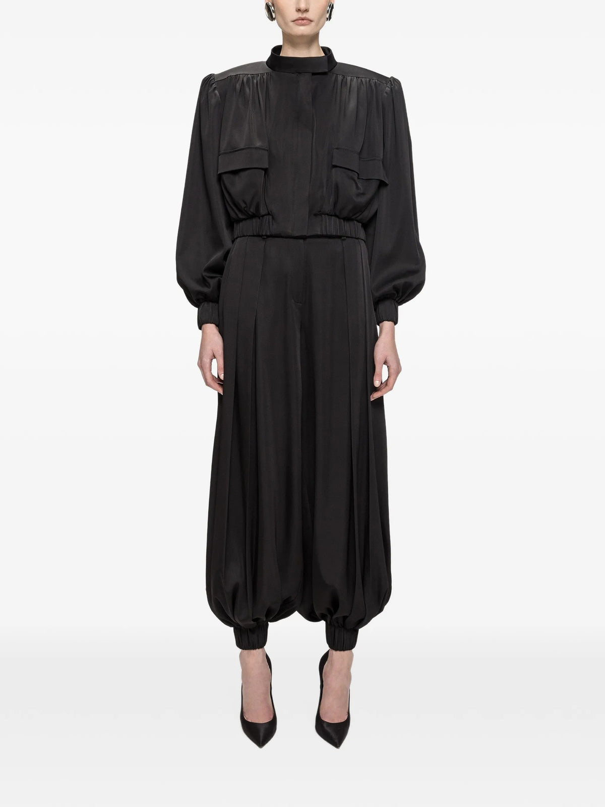 Nissa Pantaloni eleganti da Donna Nissa, colore Nero Nero