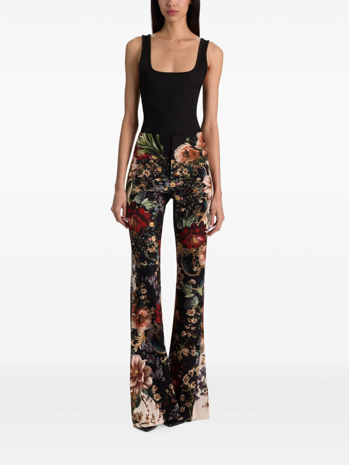 Alice + Olivia Pantaloni flared da Donna Alice + olivia, colore Multicolor Multicolor