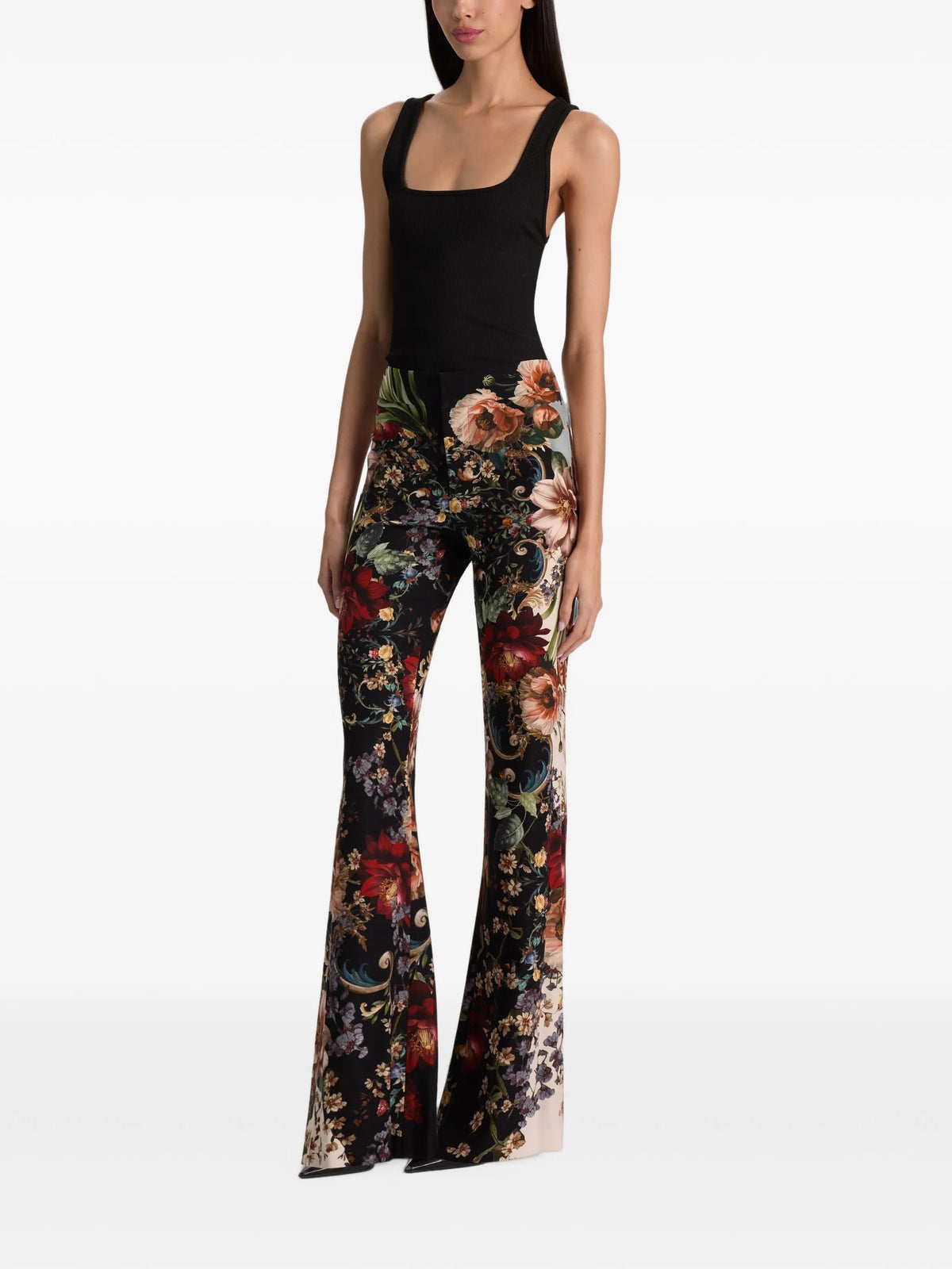 Alice + Olivia Pantaloni flared da Donna Alice + olivia, colore Multicolor Multicolor