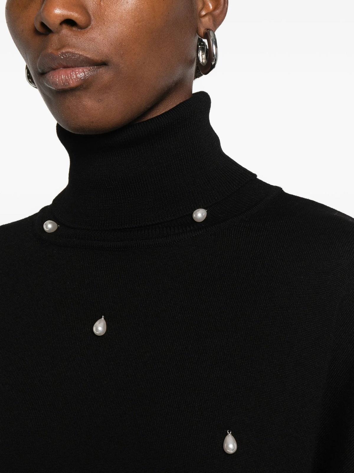 Meimeij Maglie collo alto da Donna Meimeij, colore Nero Nero