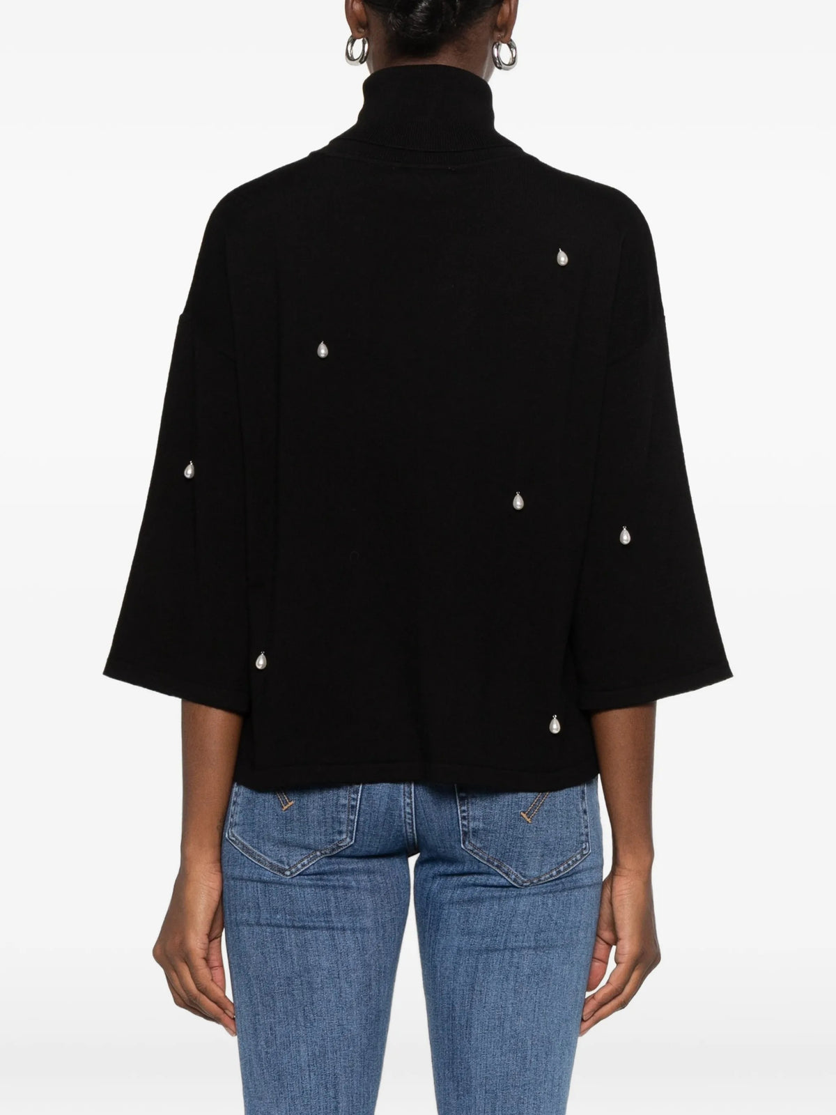 Meimeij Maglie collo alto da Donna Meimeij, colore Nero Nero