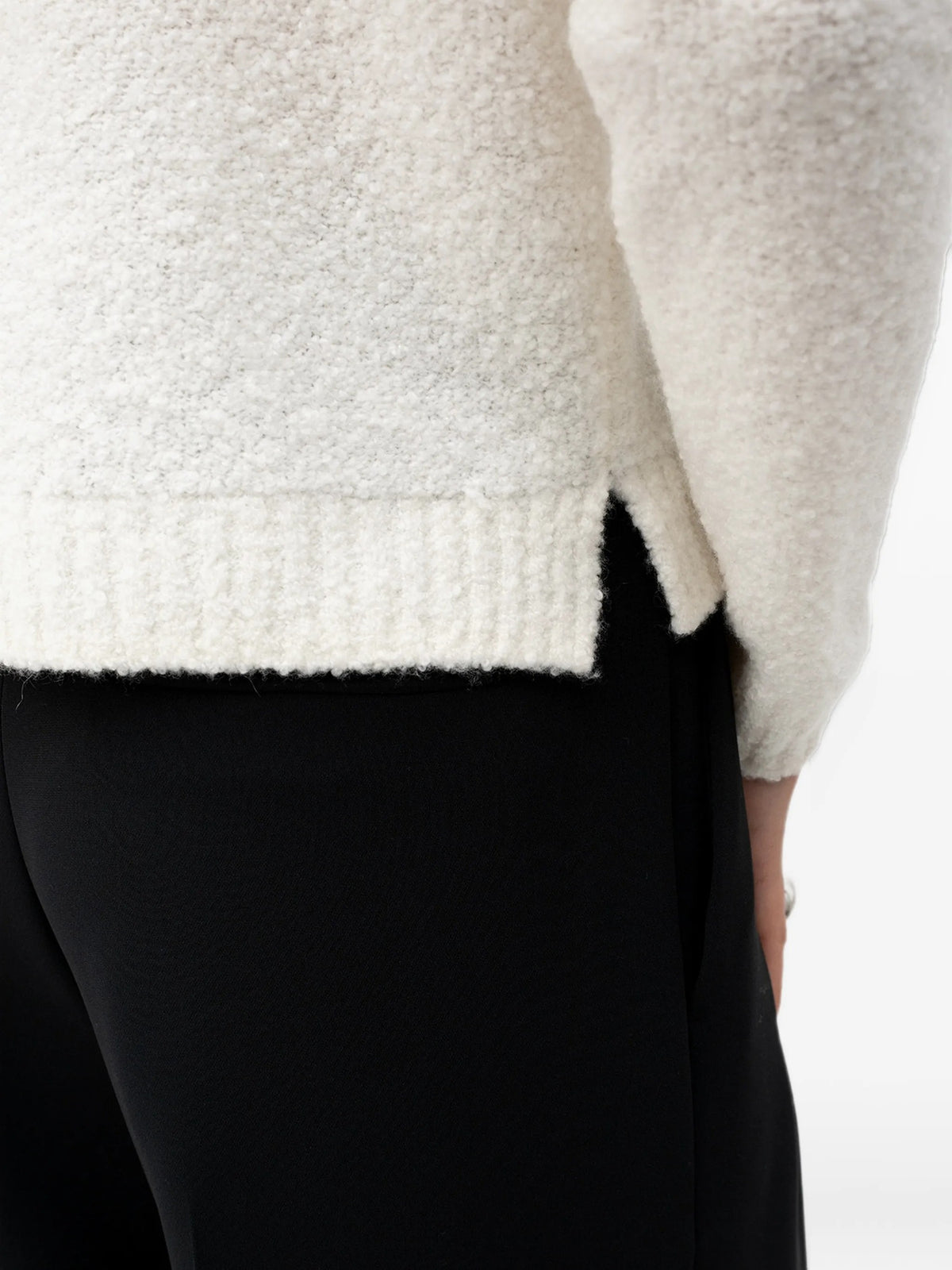 Boss Maglie girocollo da Donna Boss, colore Bianco Bianco