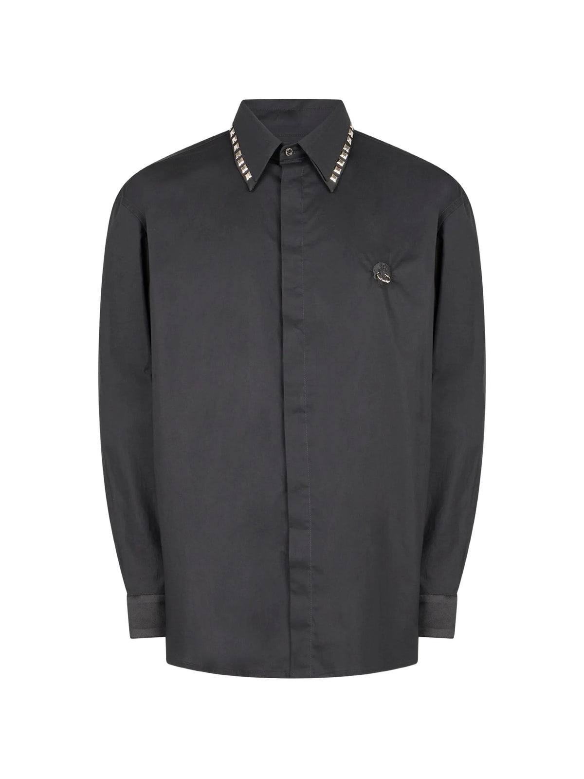 John Richmond Camicie casual da Uomo John richmond, colore Nero Nero