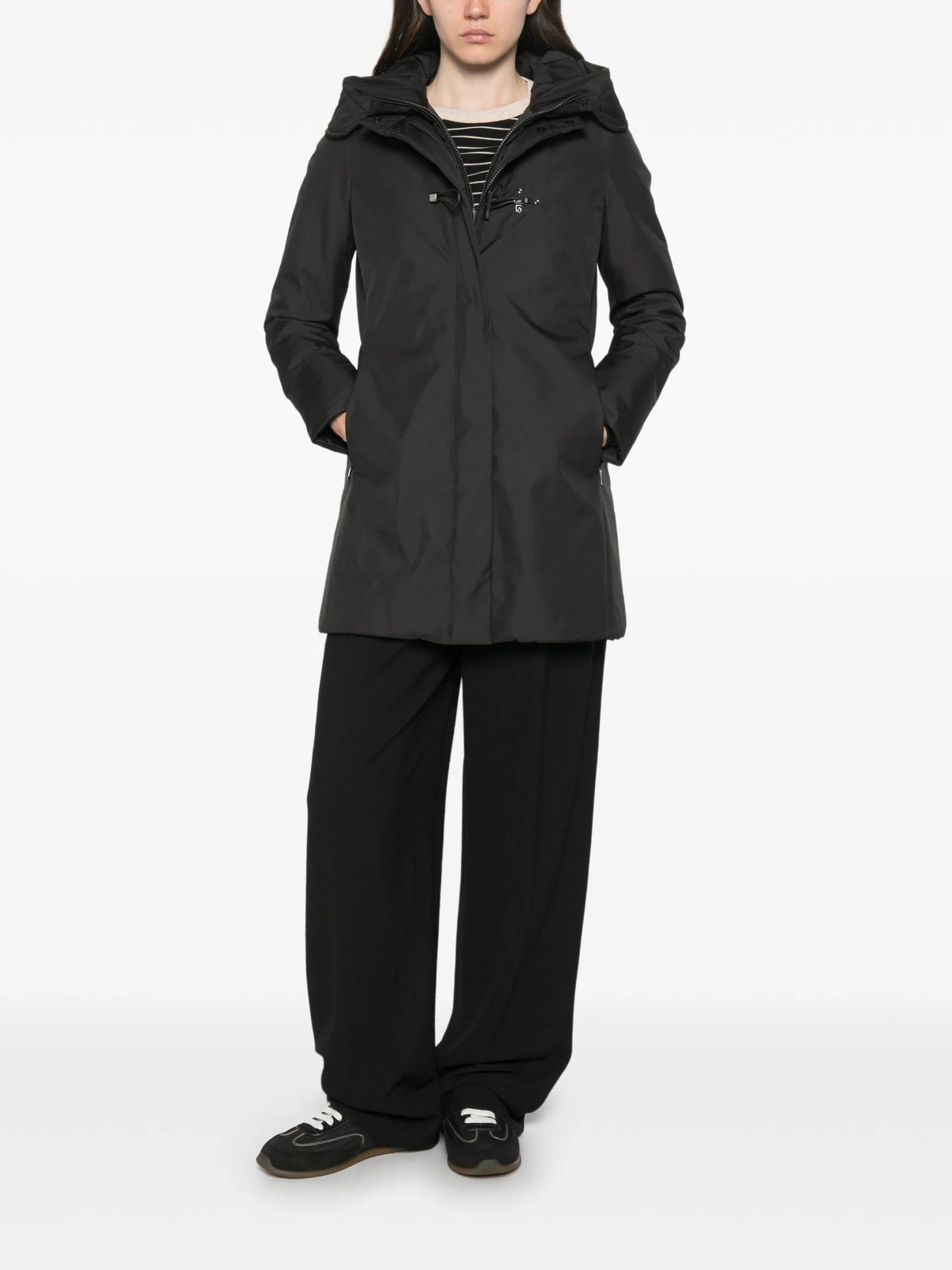 Fay Piumini lunghi da Donna Fay, colore Nero Nero