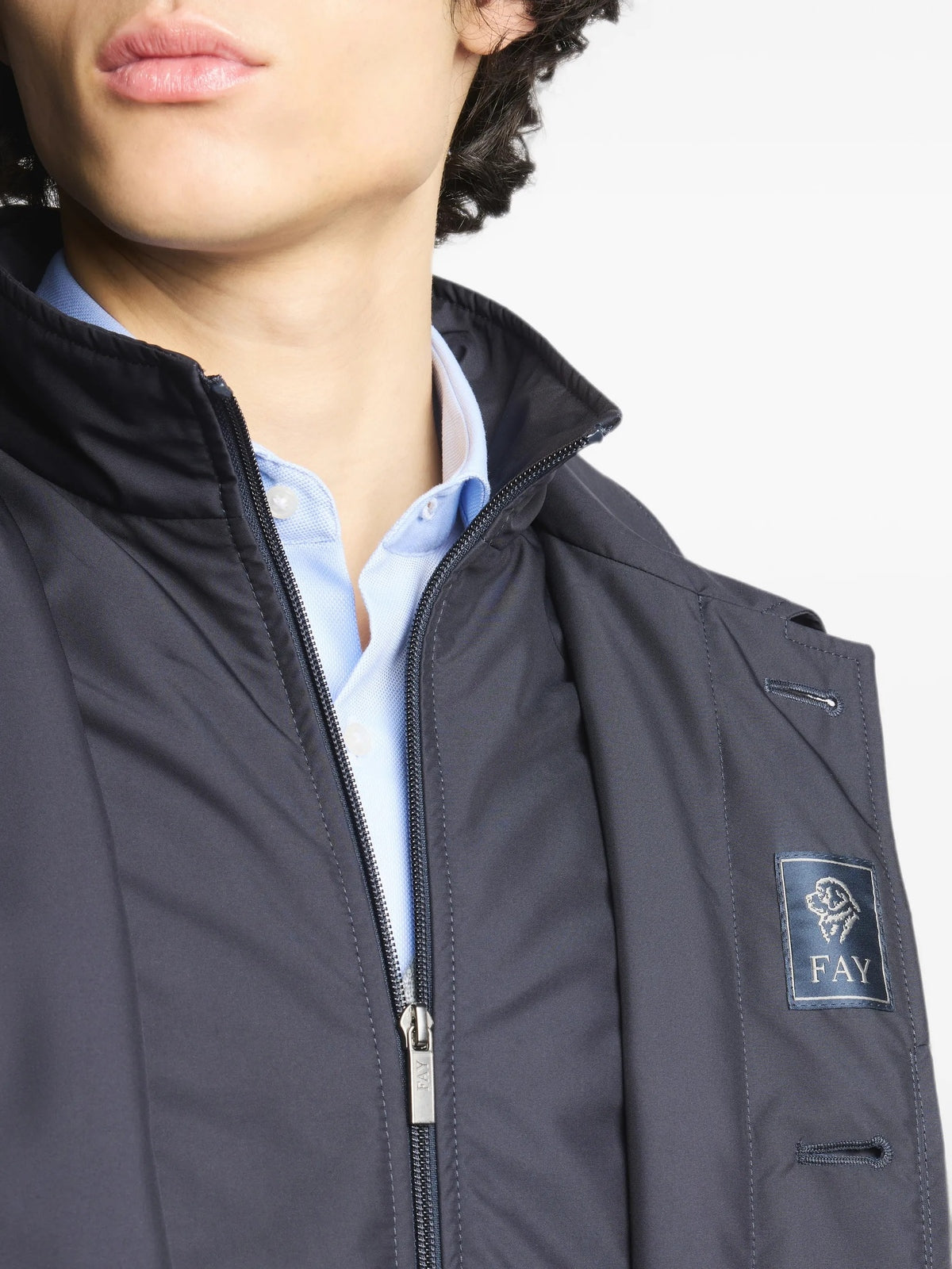 Fay Trench e impermeabili da Uomo Fay, colore Blu Blu