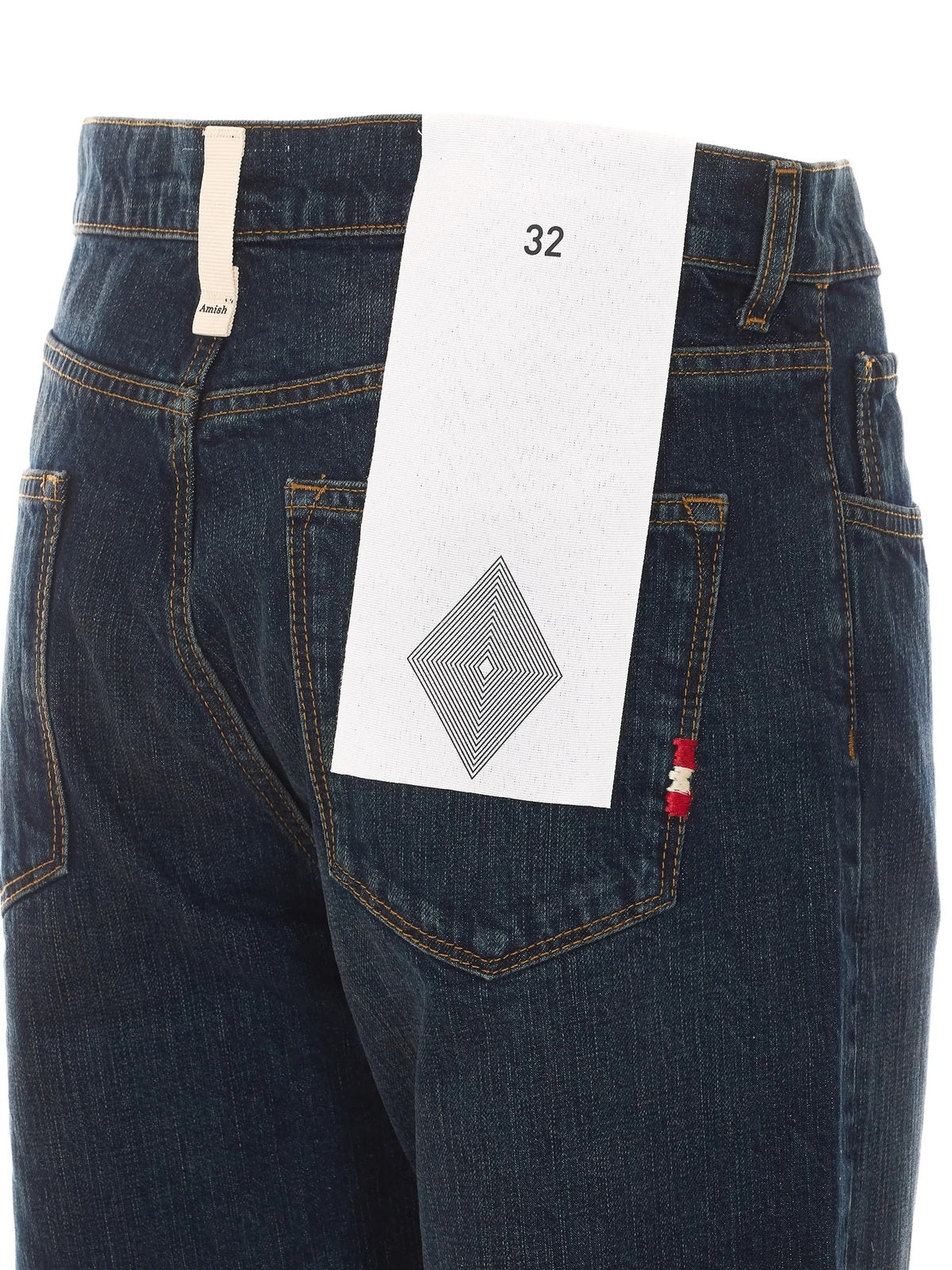 Amish Jeans slim da Uomo Amish, colore Blu Blu