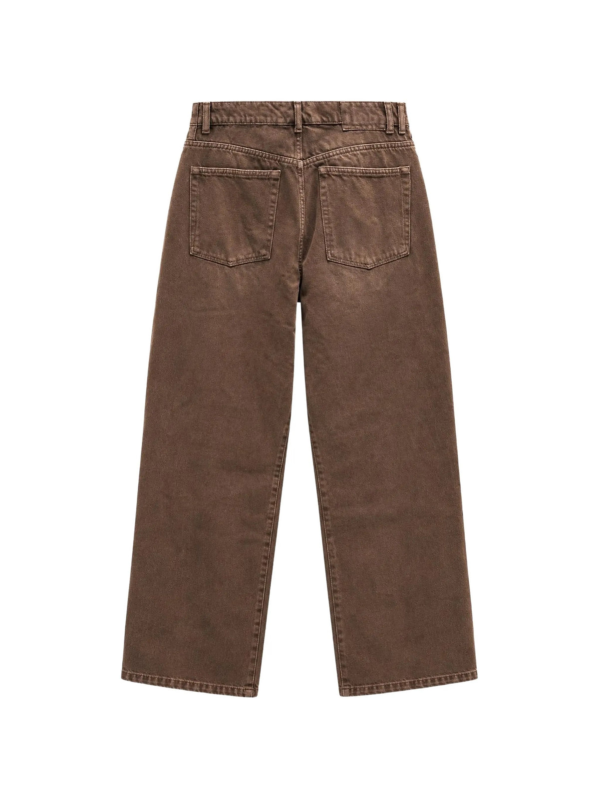 Paura Jeans cropped da Uomo Paura, colore Marrone Marrone
