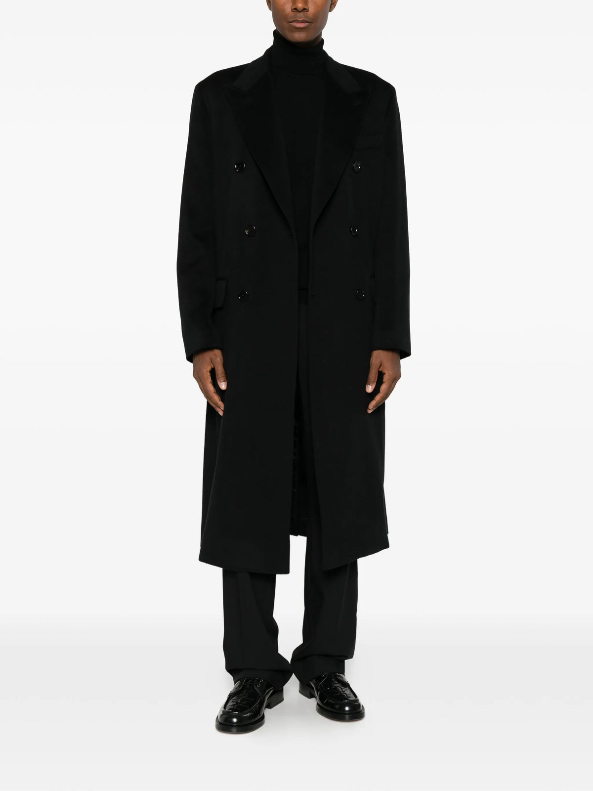 Della Ciana Maglie collo alto da Uomo Della ciana, colore Nero Nero