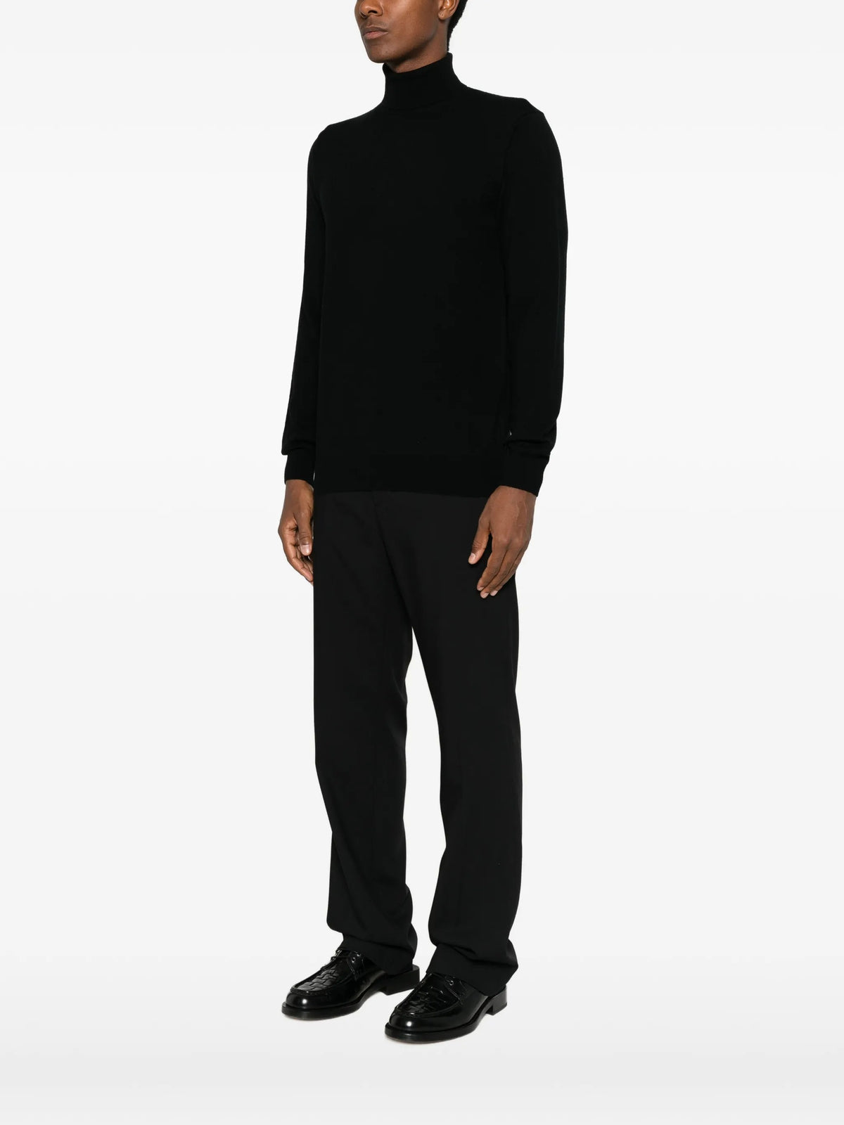 Della Ciana Maglie collo alto da Uomo Della ciana, colore Nero Nero