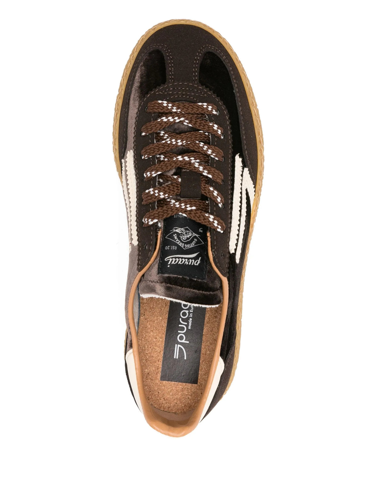 Puraai Sneakers da Donna Puraai, colore Marrone Marrone