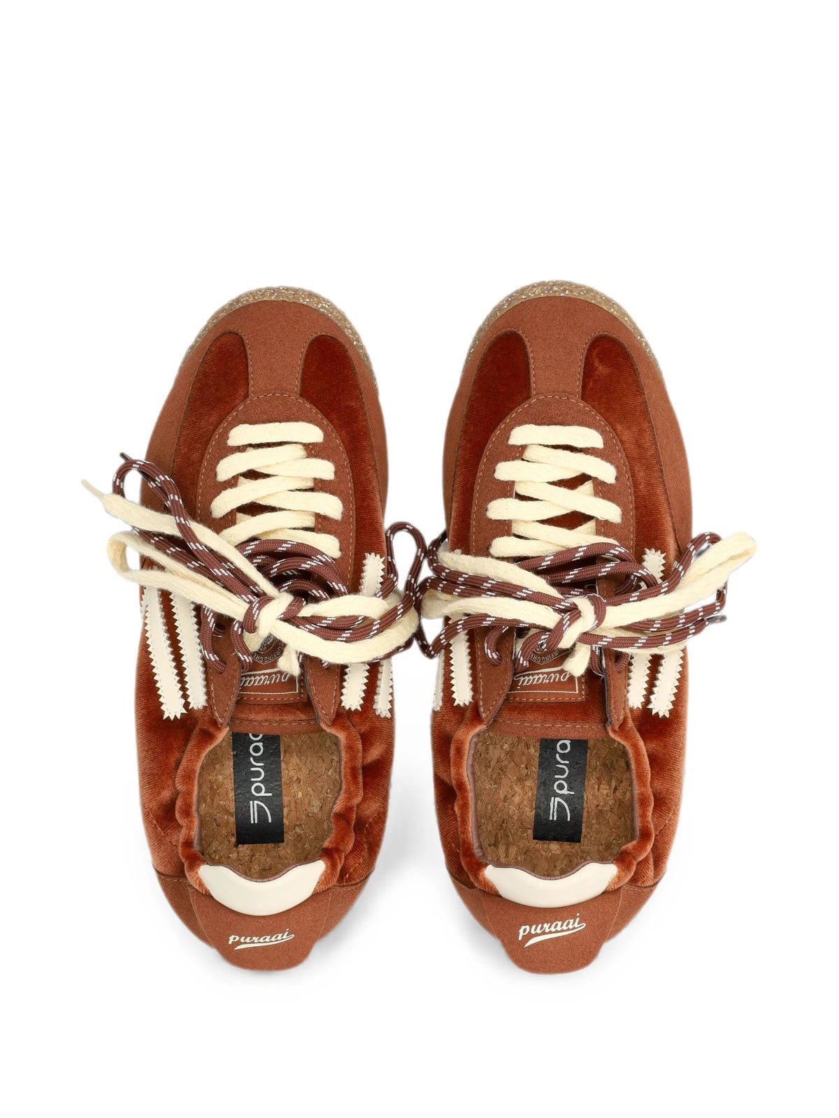 Puraai Sneakers da Donna Puraai, colore Rosso Rosso