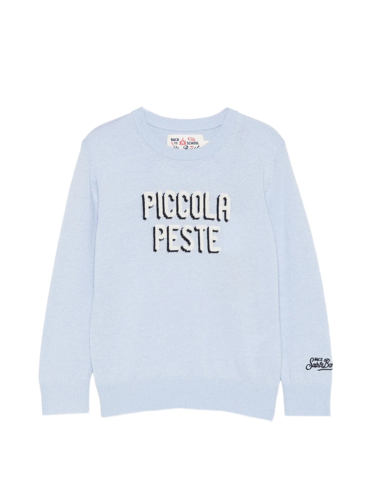Mc2 Saint Barth Maglie girocollo da Bambino Mc2 saint barth, colore Celeste Celeste
