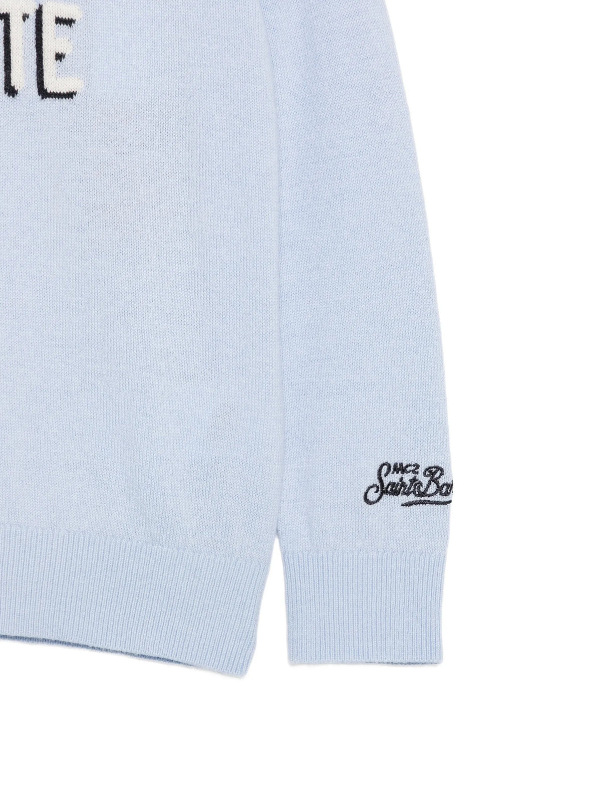 Mc2 Saint Barth Maglie girocollo da Bambino Mc2 saint barth, colore Celeste Celeste