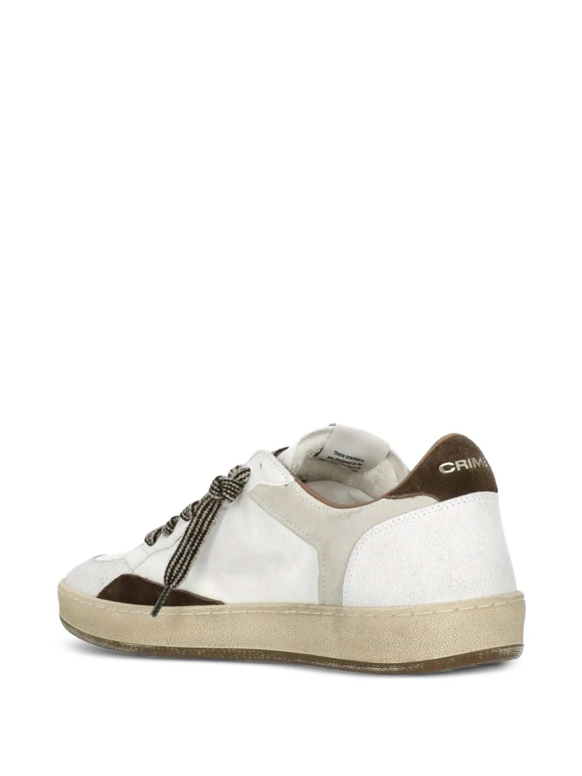 Crime London Sneakers da Uomo Crime london, colore Bianco Bianco