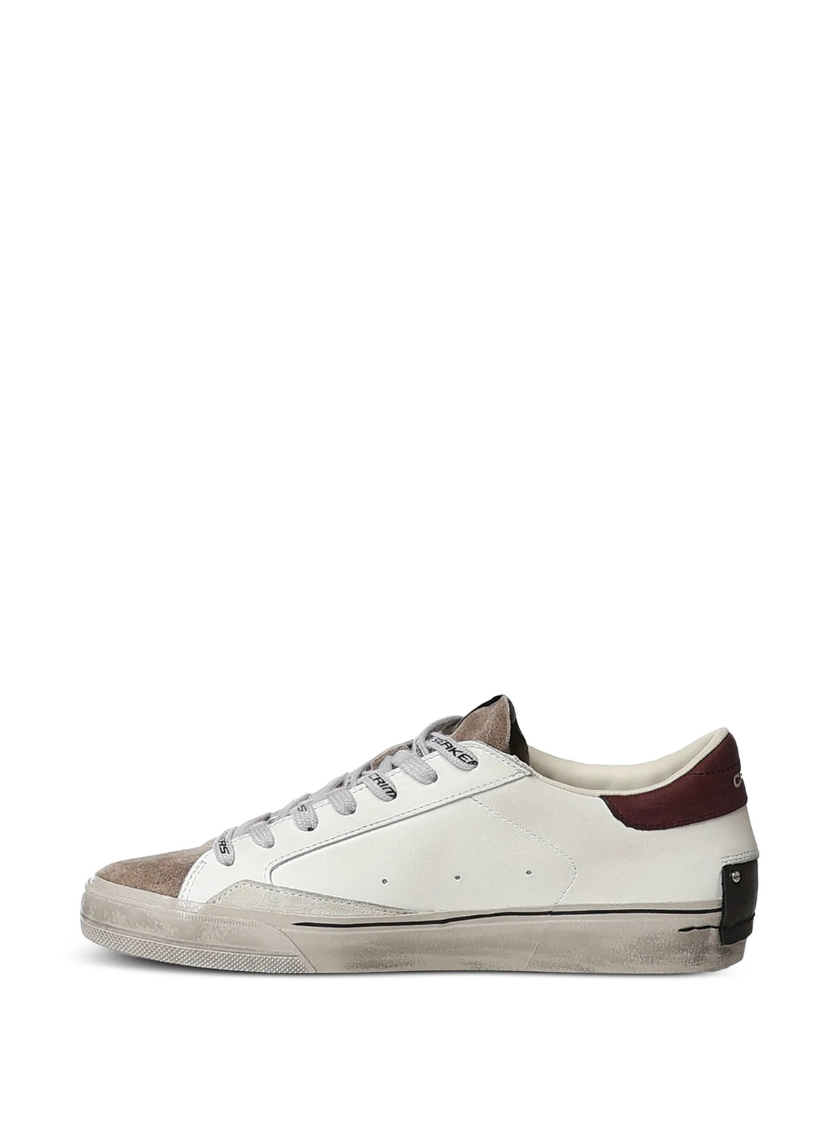 Crime London Sneakers da Uomo Crime london, colore Bianco Bianco