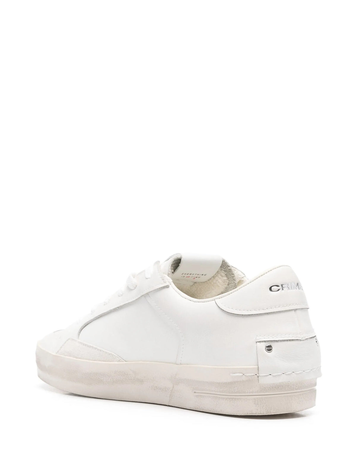 Crime London Sneakers da Uomo Crime london, colore Bianco Bianco