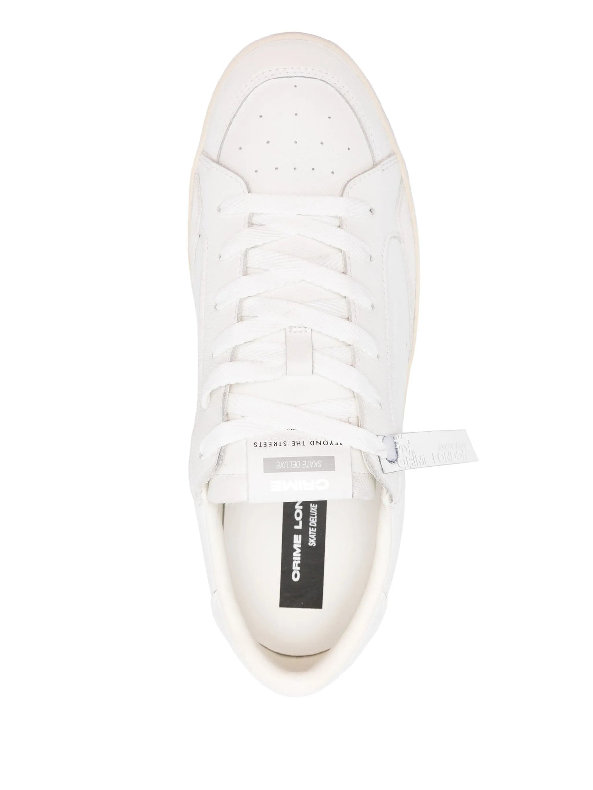 Crime London Sneakers da Uomo Crime london, colore Bianco Bianco