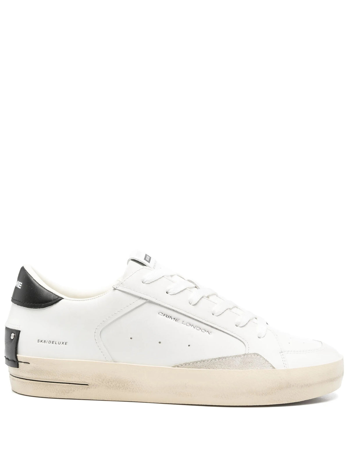 Crime London Sneakers da Uomo Crime london, colore Bianco Bianco