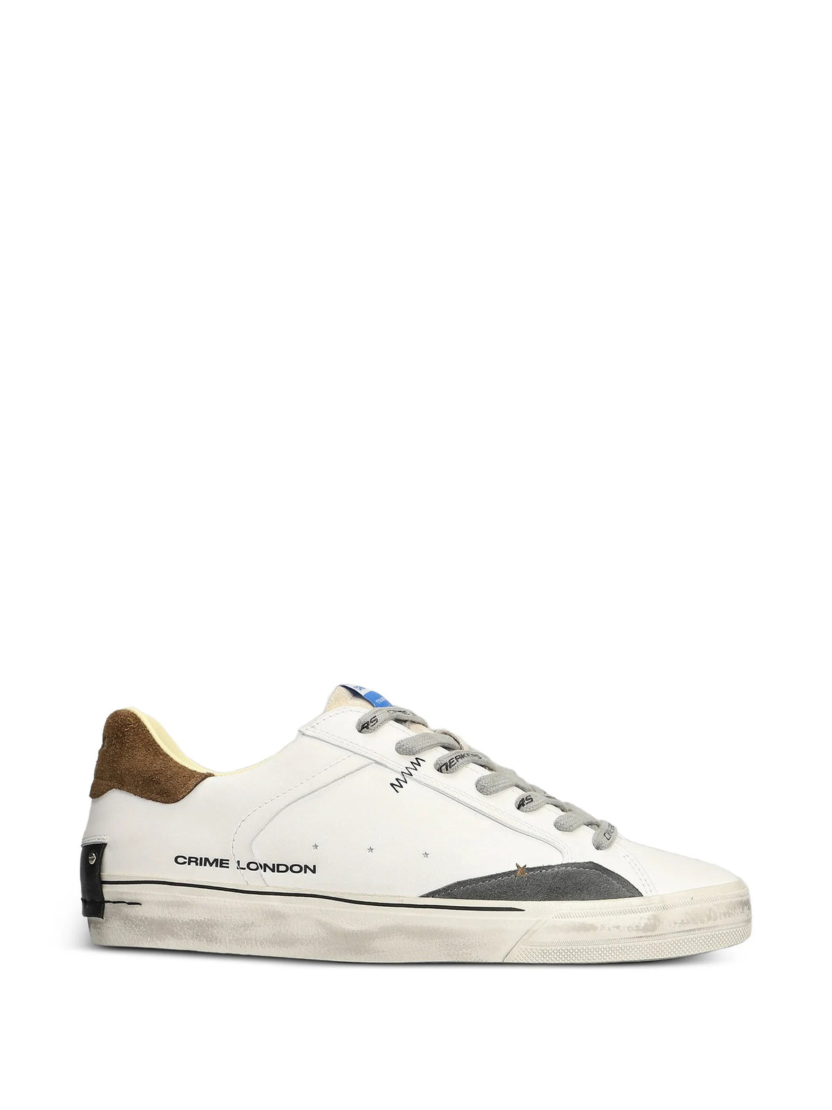 Crime London Sneakers da Uomo Crime london, colore Bianco Bianco