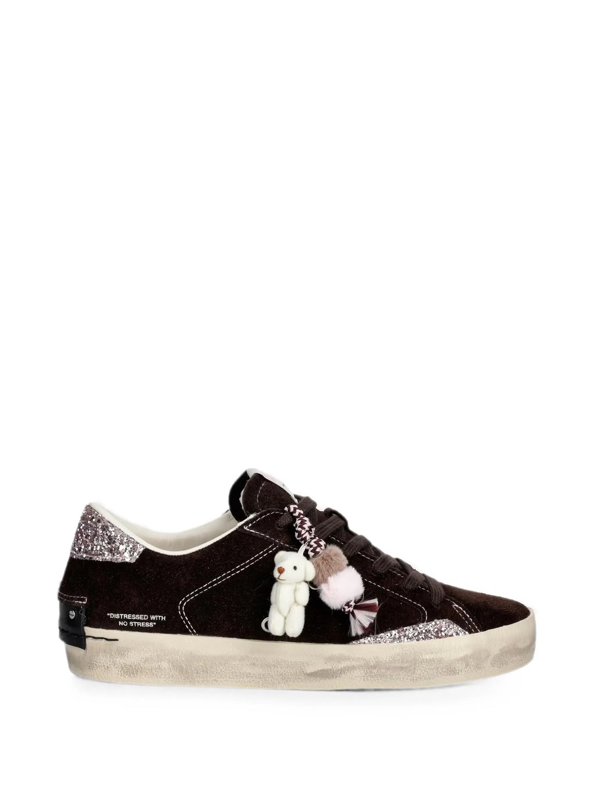 Crime London Sneakers da Donna Crime london, colore Marrone Marrone