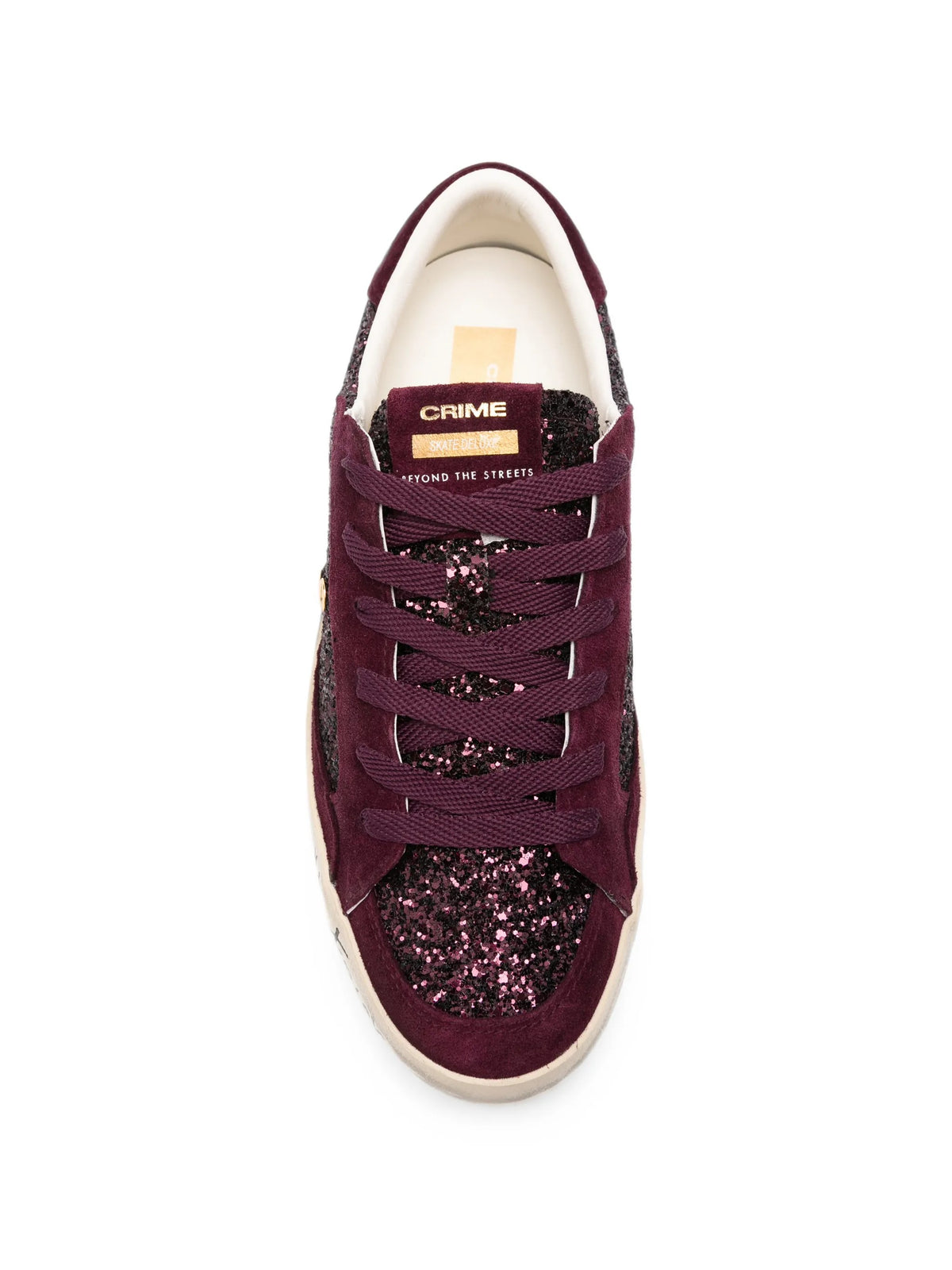 Crime London Sneakers da Donna Crime london, colore Rosso Rosso