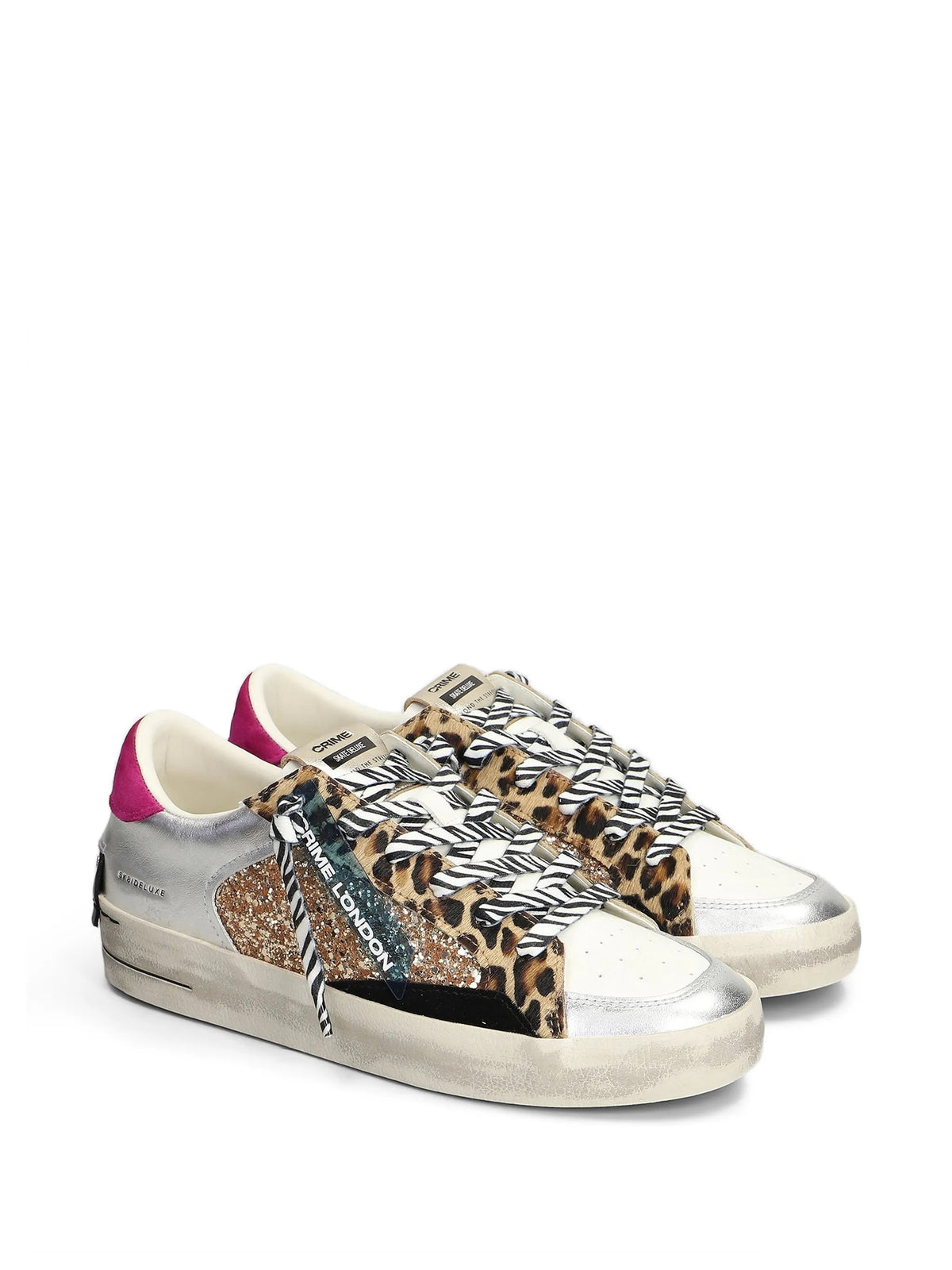 Crime London Sneakers da Donna Crime london, colore Multicolor Multicolor