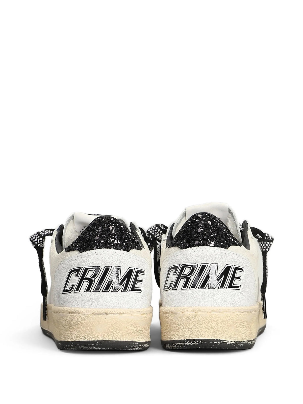 Crime London Sneakers da Donna Crime london, colore Bianco Bianco